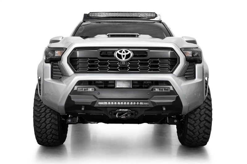 Addictive Desert Designs for 2024 Toyota Tacoma Stealth Center Mount Winch Front Bumper