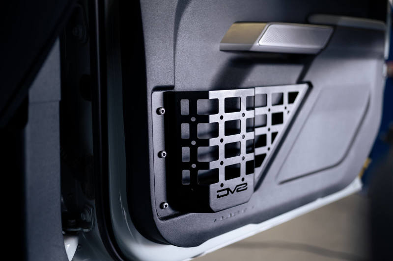DV8 Offroad 21-23 Ford Bronco Front Door Pocket Molle Panels - Image 4