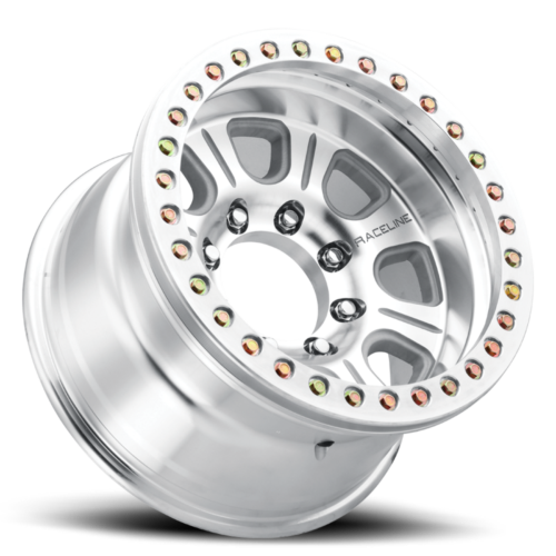 Raceline RT233 Monster 17x9.5in / 8x170 BP / -32mm Offset / 130.81mm Bore - Machined Beadlock Wheel - Image 4
