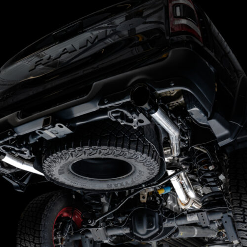 AWE Tuning Cat-Back Exhaust - Diamond Black Tips for 2021 RAM 1500 TRX 0FG - Image 4