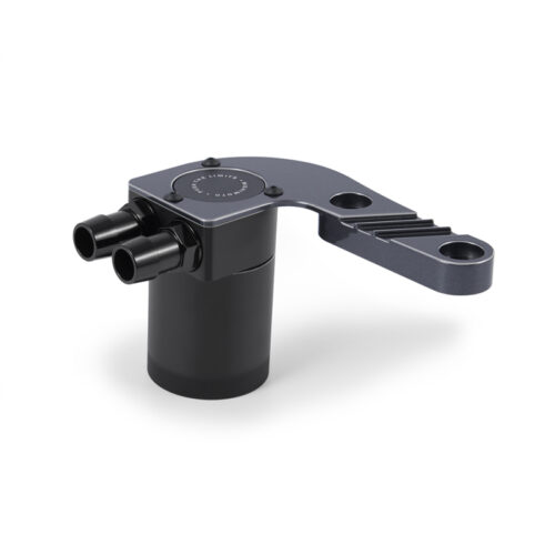 Alternative view of Mishimoto Baffled Oil Catch Can - Mineral Gray for 15-20 BMW F8X M3/M4