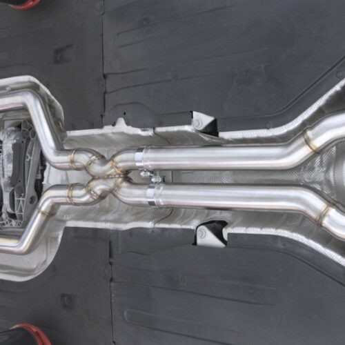 Dinan for 20-23 BMW X5 M/X6 M (F95/F96) High Flow Middle Exhaust - 3.25in - Stainless Steel - Image 9