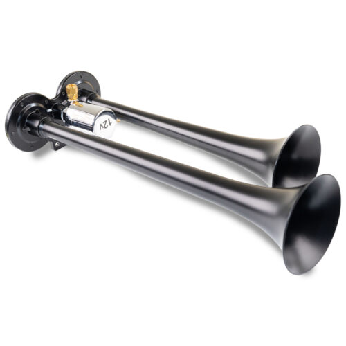 Kleinn Black Dual Horn/ 15In/12.25In - XCR2.0 Coated Zinc Alloy - Image 3