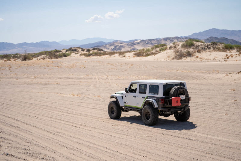 DV8 Offroad 18-25 Jeep Wrangler JL Body Mounted Tire Carrier - Image 10