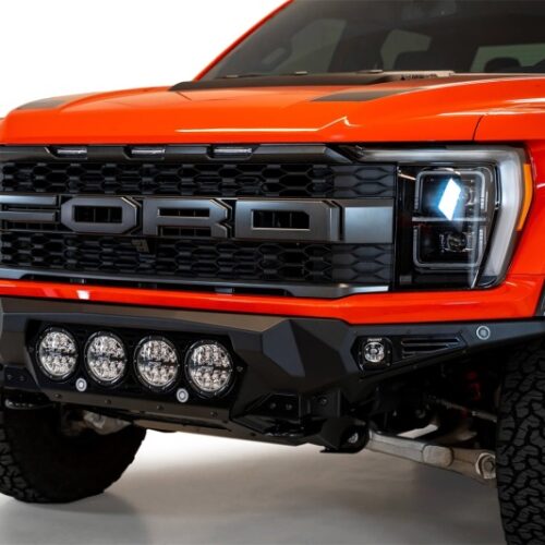 Addictive Desert Designs for 2021+ Ford Raptor Bomber Front Bumper w/ 4 Rigid 360 6in Light Mounts - Image 3