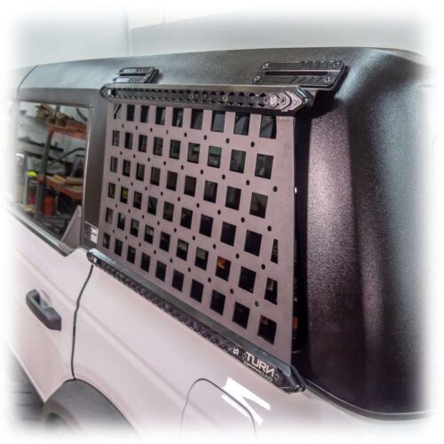 Turn Offroad 2021+ Ford Bronco w/ Turn Offroad Hard Top Side MOLLE Panels - Image 8