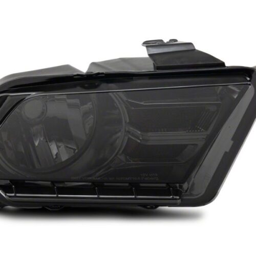 Raxiom for 2010-2012 Ford Mustang Axial Series OEM Style Rep Headlights- Chrome Housing- Smoked Lens - Image 3