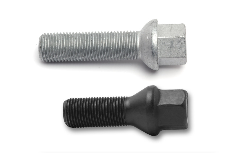 H&R Wheel Bolts 14 X 1.5 / Length 35mm / VW / Audi Ball / Head 17mm - Black - Set of 10