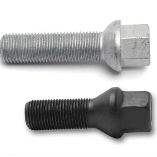 H&R 1454001SW SET Wheel Bolts 14 X 1.5 / Length 40mm / Tapered / Head 17mm - Black - Set of 10