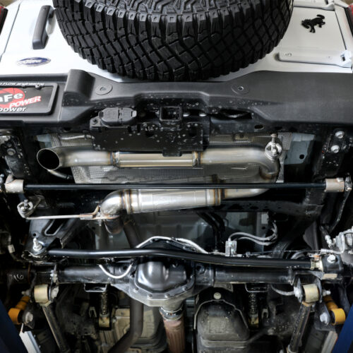 aFe Power 21-24 Ford Bronco Apollo GT Series 3 IN 409 Stainless Steel Hi-Tuck Axle-Back Exhaust - Image 4