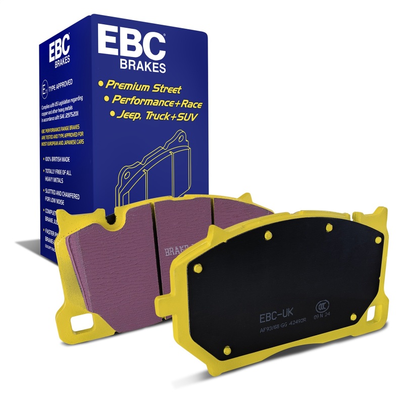 EBC 20-22 Audi RSQ8 4.0TT Yellowstuff Front Brake Pads - Image 4