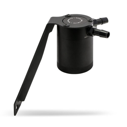 Mishimoto Baffled Oil Catch Can Kit - Black for 2014+ Ford Fiesta ST - Image 4