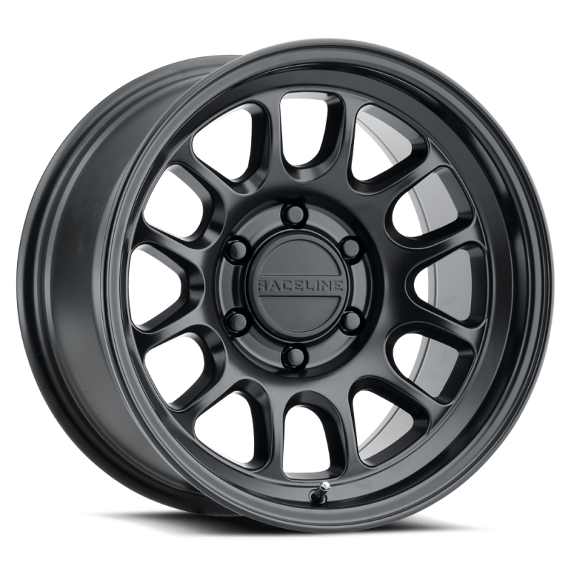 Raceline 958B Rogue 17x8.5in / 8X170 BP / 0mm Offset / 130.81mm Bore - Satin Black - Image 2