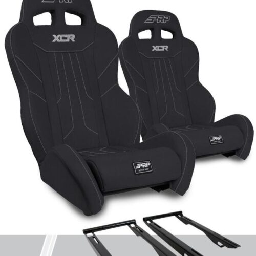 PRP Polaris RZR PRO XP XCR Suspension Seats Kit (Pair) - Black