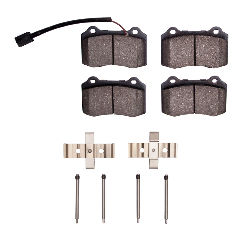 R1 2014-2022 Maserati Ghibli Rear R1 Semi Met Pads & Hardware Kit