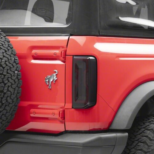 Raxiom for 2021-2026 Ford Bronco Axial Series LED Tail Lights- Black Housing- Smoked Lens - Image 7