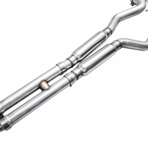 AWE Tuning Track Edition Cat-Back Exhaust w/ Quad Diamond Black Tips for AWE 2024 Ford Mustang Dark Horse S650 RWD - Image 10
