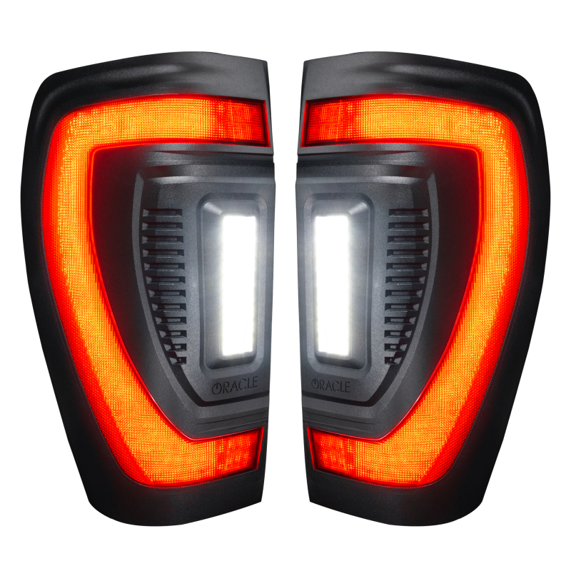 Oracle 19-23 GMC Sierra Flush Style LED Tail Lights - Factory Halogen - Image 9
