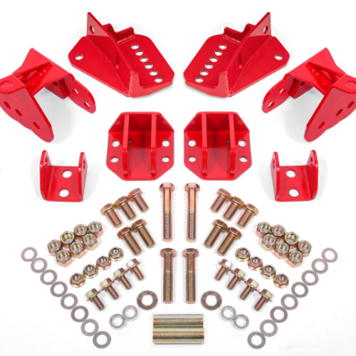BMR 64-72 GM A-Body Rear Coilover Conversion Kit - Red - Image 2