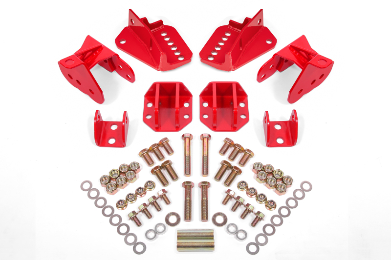 BMR 64-72 GM A-Body Rear Coilover Conversion Kit - Red - Image 2