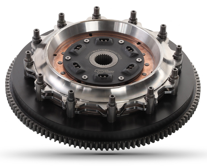 Clutch Masters 89-98 Nissan Skyline 2.5L RB25DET/2.6L RB26DETT 850 PRO Series Twin Disc w/Steel FW - Image 4