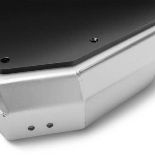 Rugged Ridge 18003.53 18-23 Jeep Wrangler JLU 4dr Alum. Skid Plate for Gas Tank/Exhaust - Tex. Blk - Image 3
