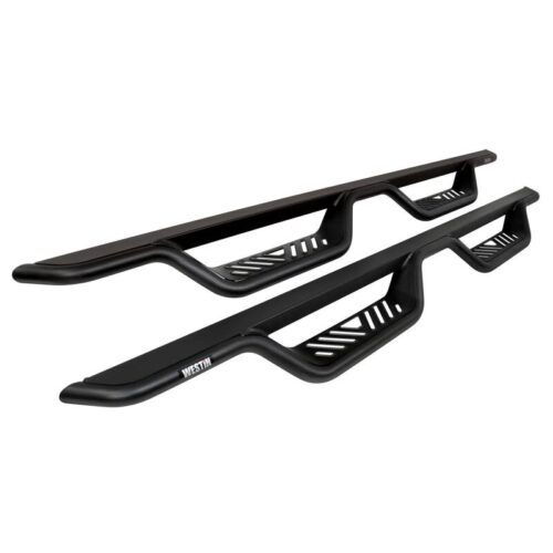 Westin 15-26/17-26 Ford F-150/F-250/F-350/F-450 SuperCab Outlaw Drop Nerf Step Bars Tex Black