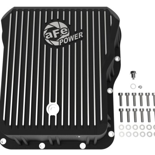 aFe Power Cover Trans Pan Machined Trans Pan GM Diesel Trucks 01-12 V8-6.6L Machined - Image 4