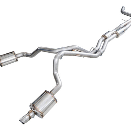 AWE Tuning Exhaust System (Reuses OE Tips) for 2021+ Cadillac Escalade 6.2L 0FG Dual Exit