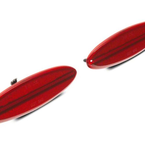 Raxiom for 1997-2004 Chevrolet Corvette C5 Axial Series LED Rear Side Markers- Red