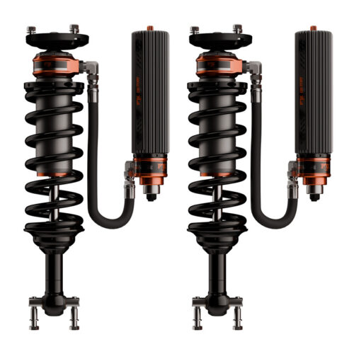 Alternative view of Fox 21-23 Ford F150 Supercrew 3.2 Factory Race Live Valve Front Coilover - 2-2.5in Lift