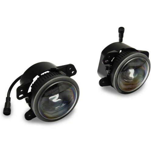 Raxiom for 2010-2023 Jeep Wrangler JK & JL Axial Series LED DRL Fog Lights