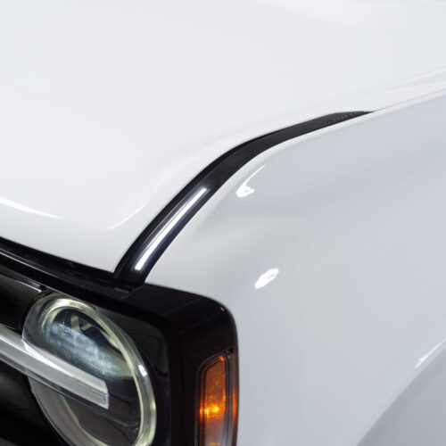 Putco 22-24 Ford Bronco Luminix DRL LED Light Hood Limb Riser (Factory Hood Side Hinge Replacements) - Image 8