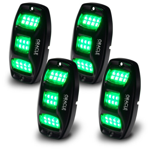 Alternative view of Oracle Underbody RGB+W Wheel Well Rock Light Kit - 4 PCS - ColorSHIFT