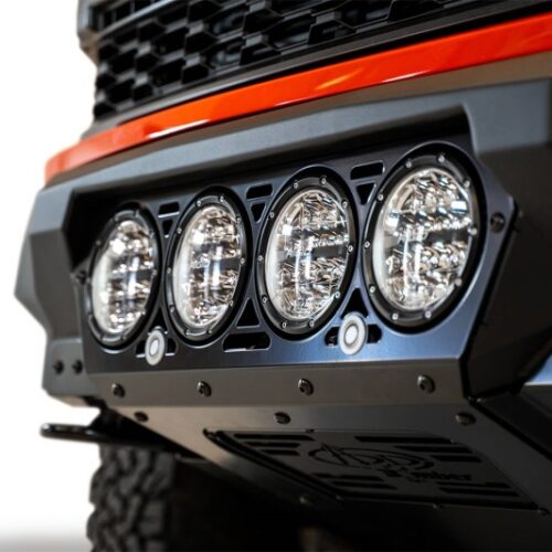 Addictive Desert Designs for 2021+ Ford Raptor Bomber Front Bumper w/ 4 Rigid 360 6in Light Mounts - Image 5