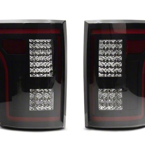 Alternative view of Raxiom for 2015-2017 Ford F-150 w/Non-BLIS LED Tail Lights Sequential Turn Signals- Black Hsng (Smoked Lens)