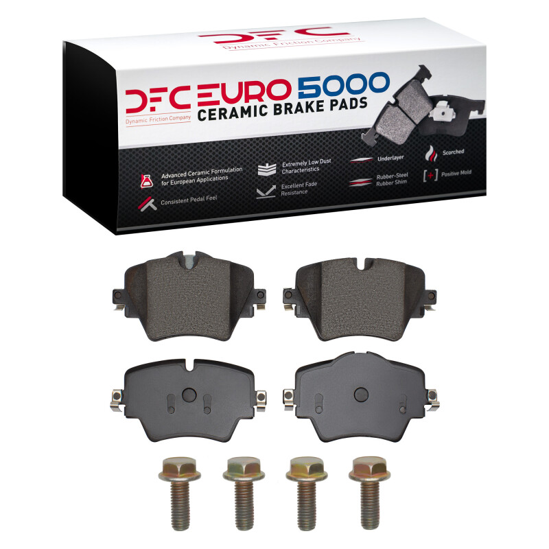 DFC 15-25 BMW X1 (USA/Canada) Front Euro 5000 Ceramic Brake Pads and Hardware Kit