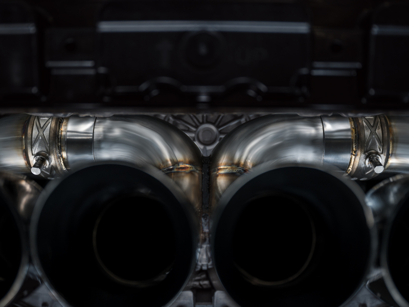 AWE Tuning SwitchPath Cat-Back Exhaust - Diamond Black Tips for 2023 C8 Corvette Z06 - Image 6