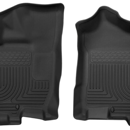 Husky Liners 55451 17-24 Nissan Titan Crew Cab/16-24 Titan XD Crew Cab X-Act Front Floor Liner Set Black