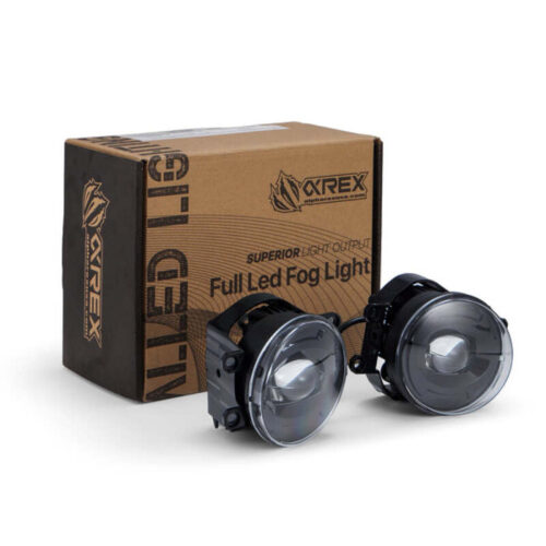 AlphaRex Universal Toyota/Lexus/Scion MKII DoubleTap LED Projector Fog Lights - White/Amber - Image 6