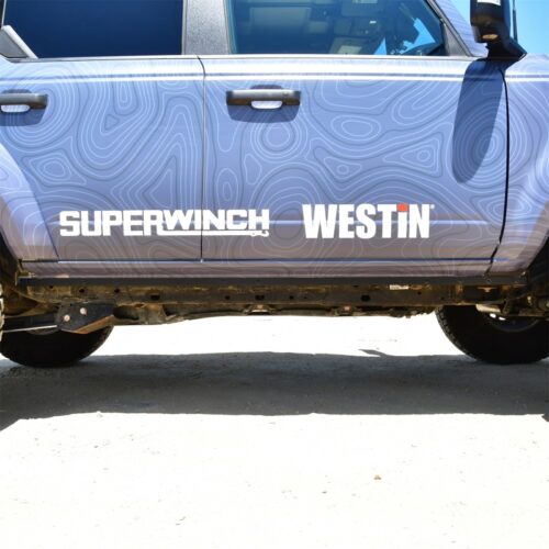Westin 21-23 Ford Bronco 4dr (Excl. Sport) XTS Pinch Weld Covers - Tex. Blk - Image 4