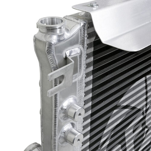 aFe Power BladeRunner GT Series Bar and Plate Radiator w/ Black Hoses 12-18 Jeep Wrangler (JK) V6 3.6L - Image 6