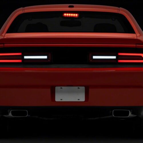 Raxiom for 2008-2014 Dodge Challenger LED Tail Lights- Black Housing Red Lens - Image 10