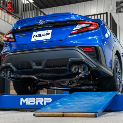 MBRP 2022 Subaru WRX 2.5in Dual Split Rear Exit w/ Quad BE Tips - T304 - Image 4