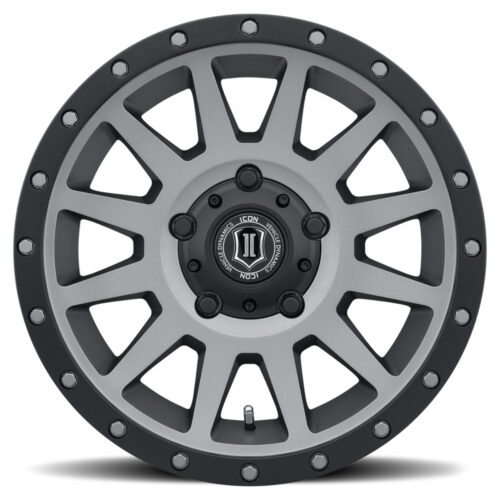 ICON 2017855557TT Compression 17x8.5 5x150 25mm Offset 5.75in BS 110.1mm Bore Titanium Wheel - Image 3
