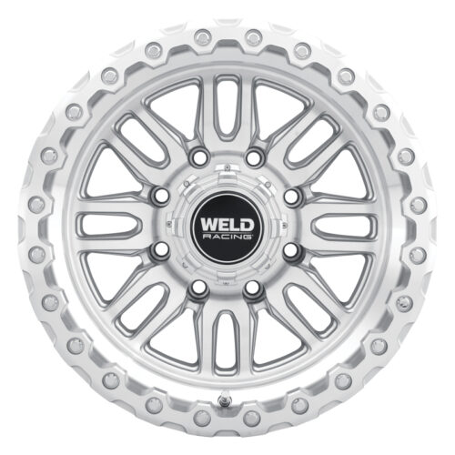 Weld Off-Road Swift 17x9in - 5x114.3 / 5x127 BP - ET-12 78.1mm CB Gloss Silver Machined Wheel & Ring - Image 2