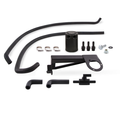 Mishimoto Baffled Oil Catch Can Kit - Black for 2016+ Ford Focus RS
