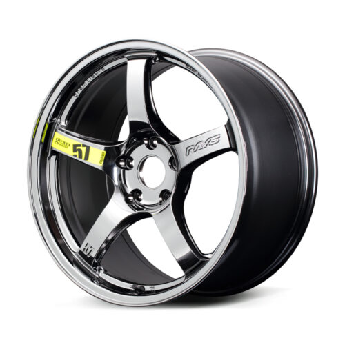 Gram Lights WGCRM38ERB 57CR Limited 17x7.0 +38 5x114.3 Rays Black Metal Coat