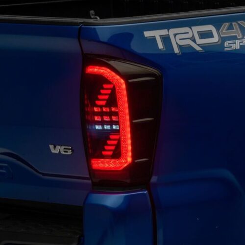 Raxiom for 2016-2023 Toyota Tacoma LED Tail Lights- Black Housing- Clear Lens - Image 6