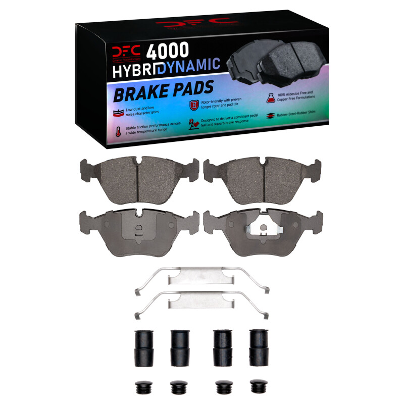 DFC 87-05 BMW M3 Front 4000 HybriDynamic Brake Pads and Hardware Kit - Image 2